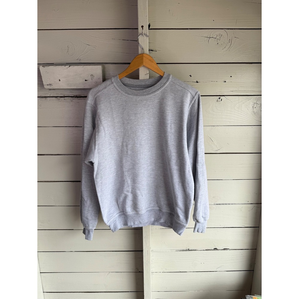 Vintage Pluma by Russell Athletic Sweatshirt Mens Small Heather Gray Crewneck